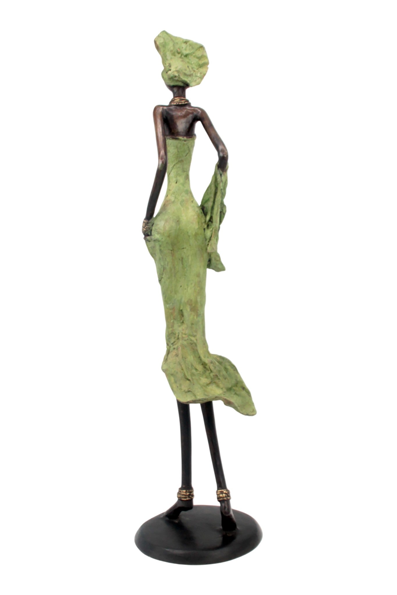 Bronze Issouf 70 cm vert n°1 