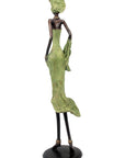 Bronze Issouf 70 cm vert n°1 