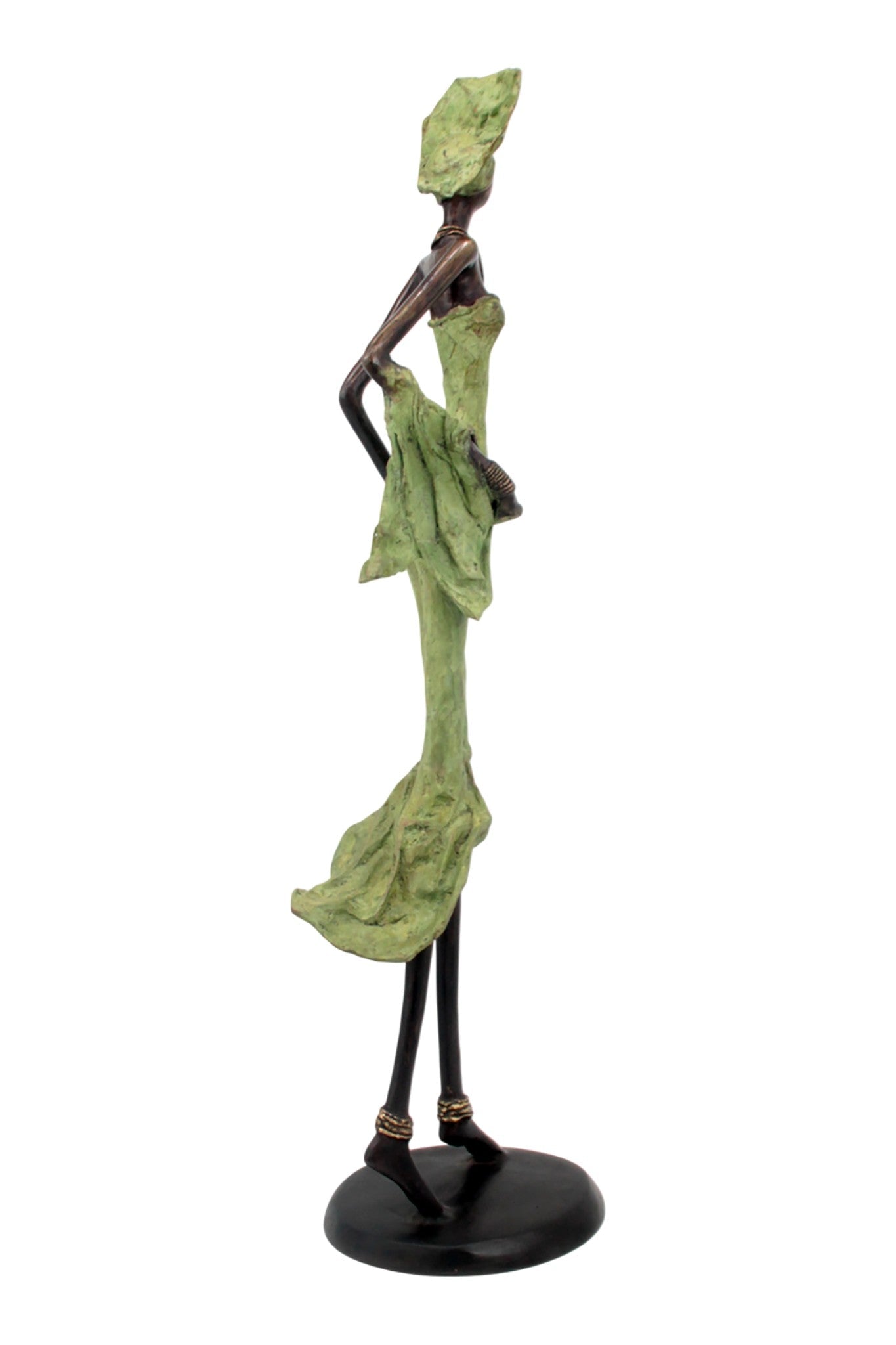 Bronze Issouf 70 cm vert n°1 