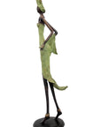 Bronze Issouf 70 cm vert n°1 