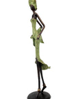 Bronze Issouf 70 cm vert n°1 