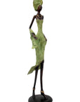 Bronze Issouf 70 cm vert n°1 