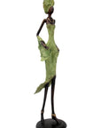 Bronze Issouf 70 cm vert n°1 