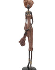 Bronze Issouf 80 cm marron n°2 