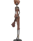 Bronze Issouf 80 cm marron n°2 
