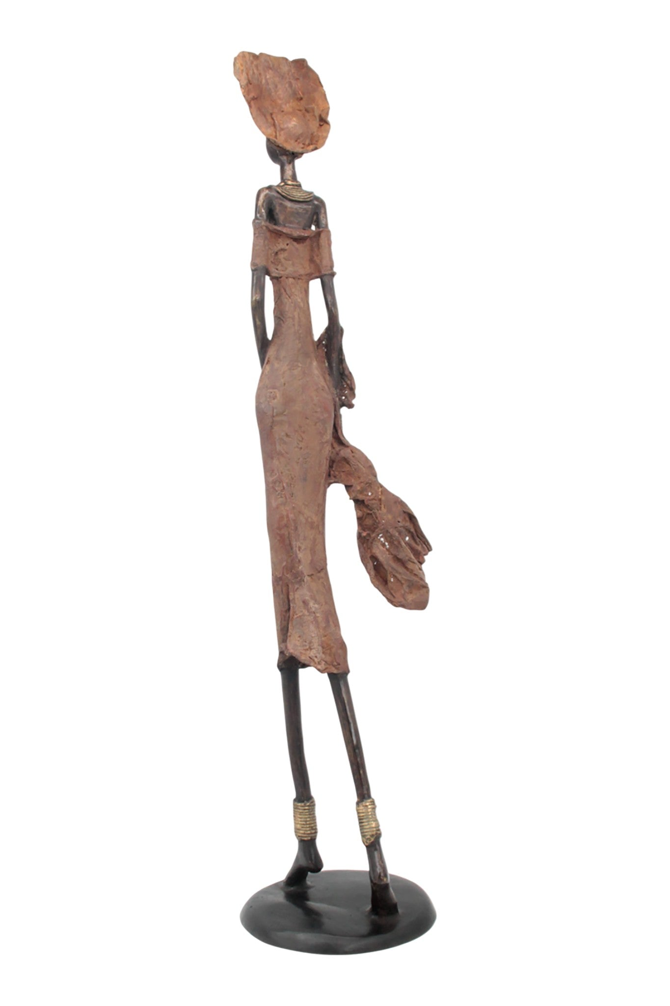 Bronze Issouf 80 cm marron n°2 