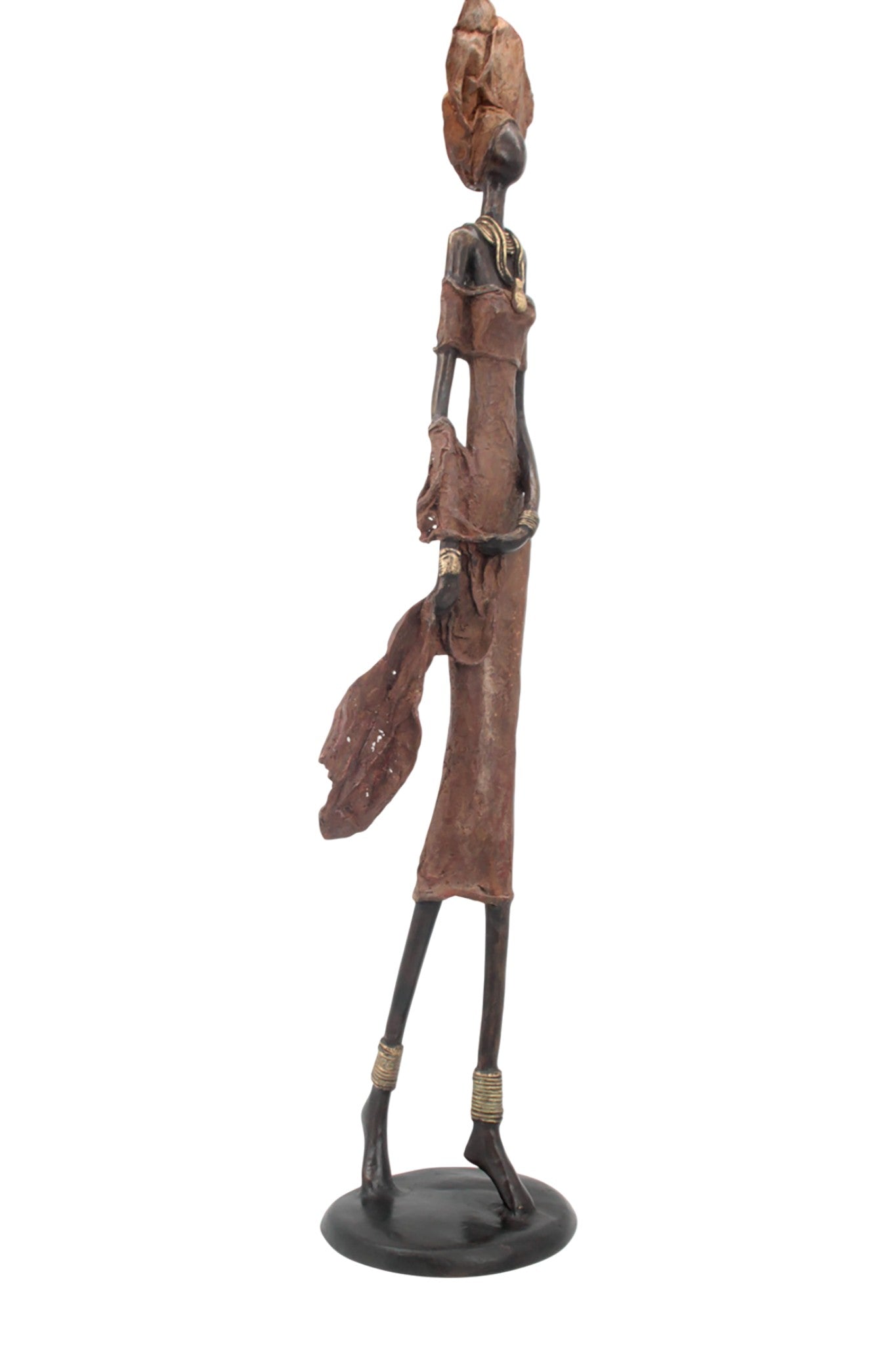 Bronze Issouf 80 cm marron n°2 