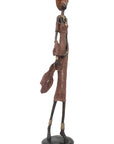 Bronze Issouf 80 cm marron n°2 