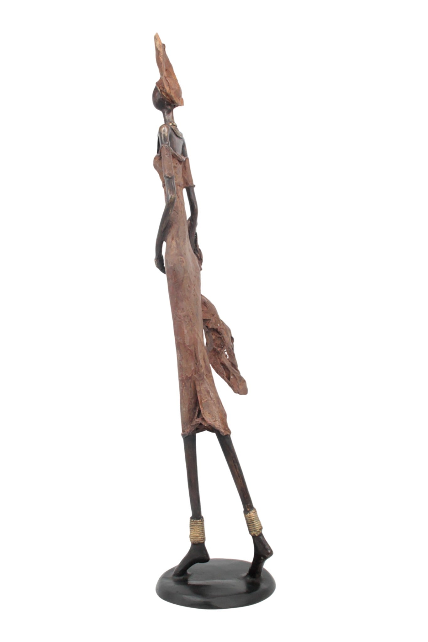 Bronze Issouf 80 cm marron n°2 