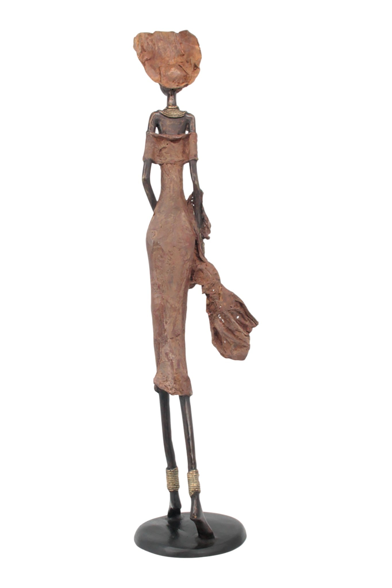 Bronze Issouf 80 cm marron n°2 