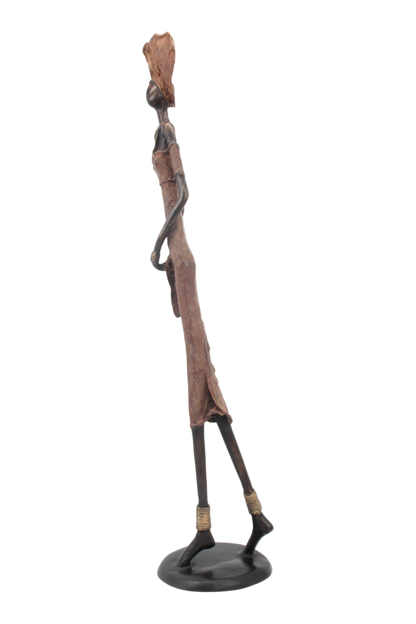 Bronze Issouf 80 cm marron n°2 