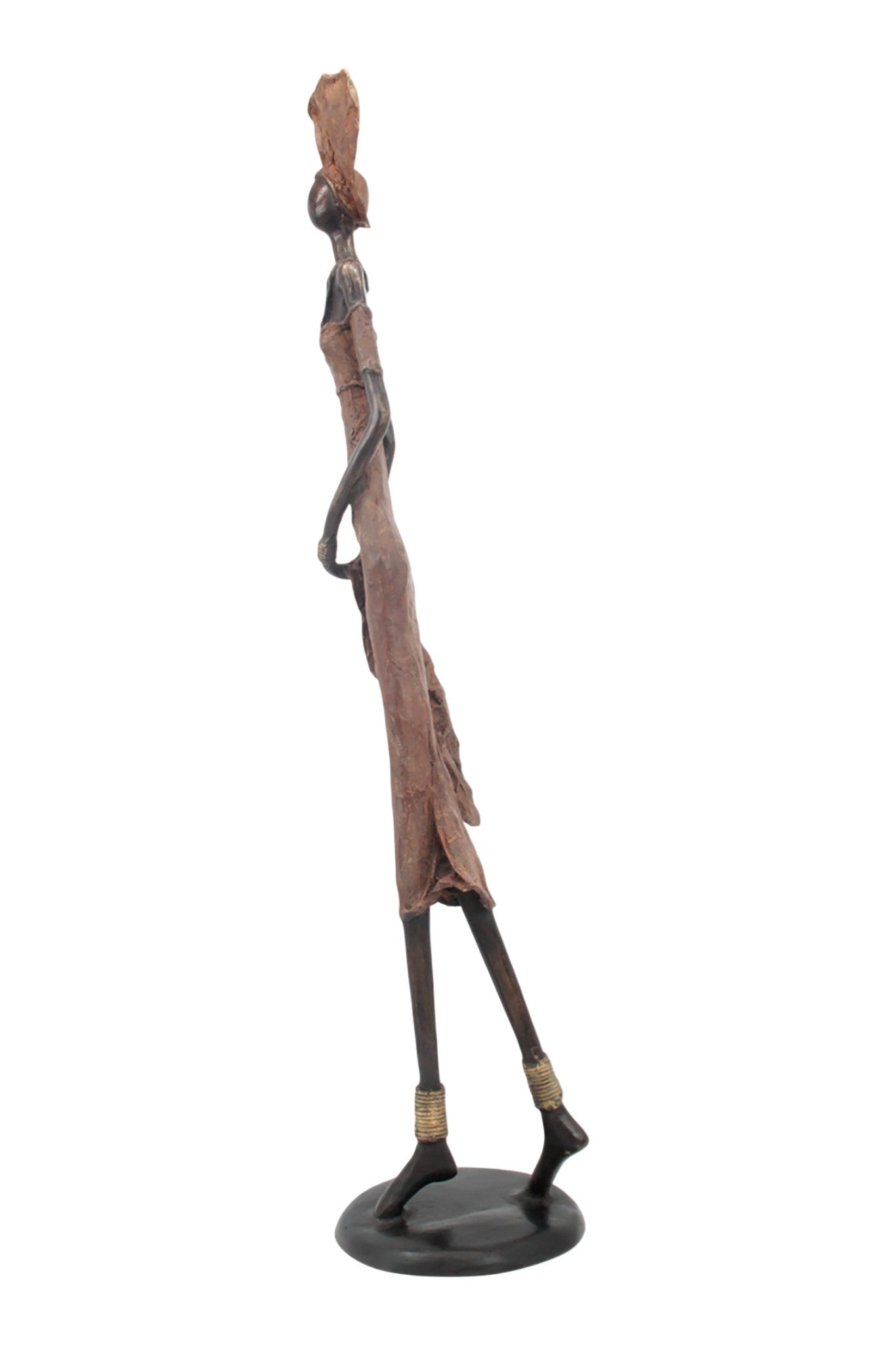 Bronze Issouf 80 cm marron n°2 