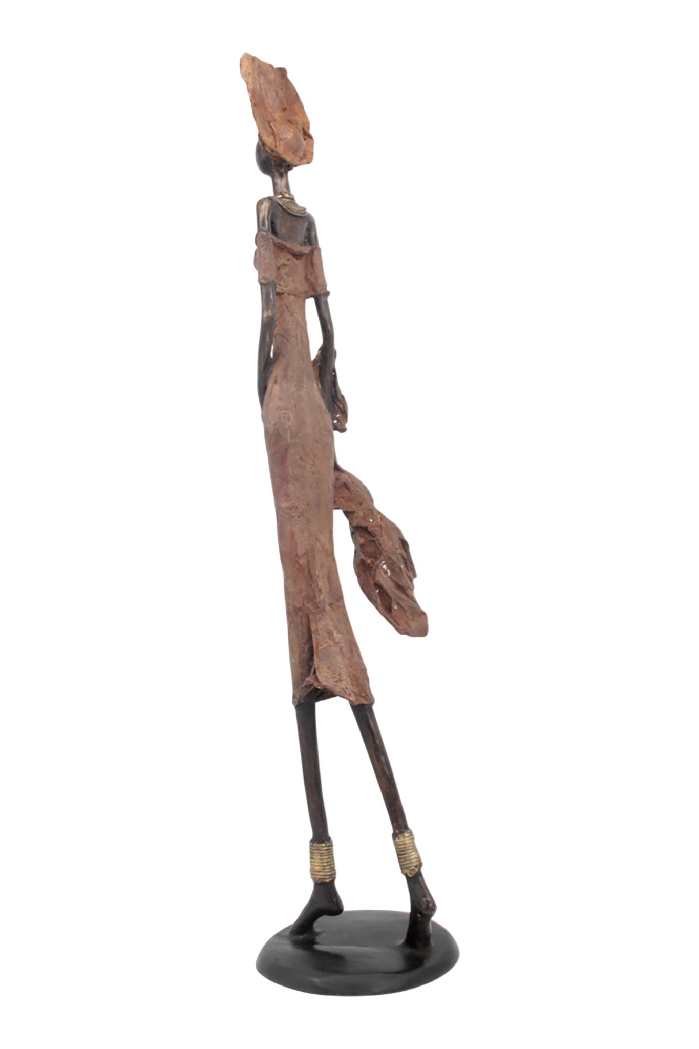 Bronze Issouf 80 cm marron n°2 