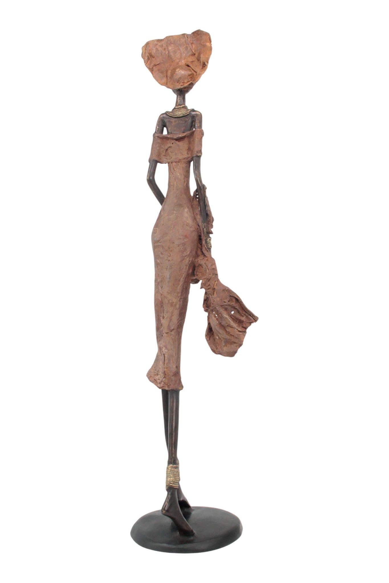 Bronze Issouf 80 cm marron n°2 
