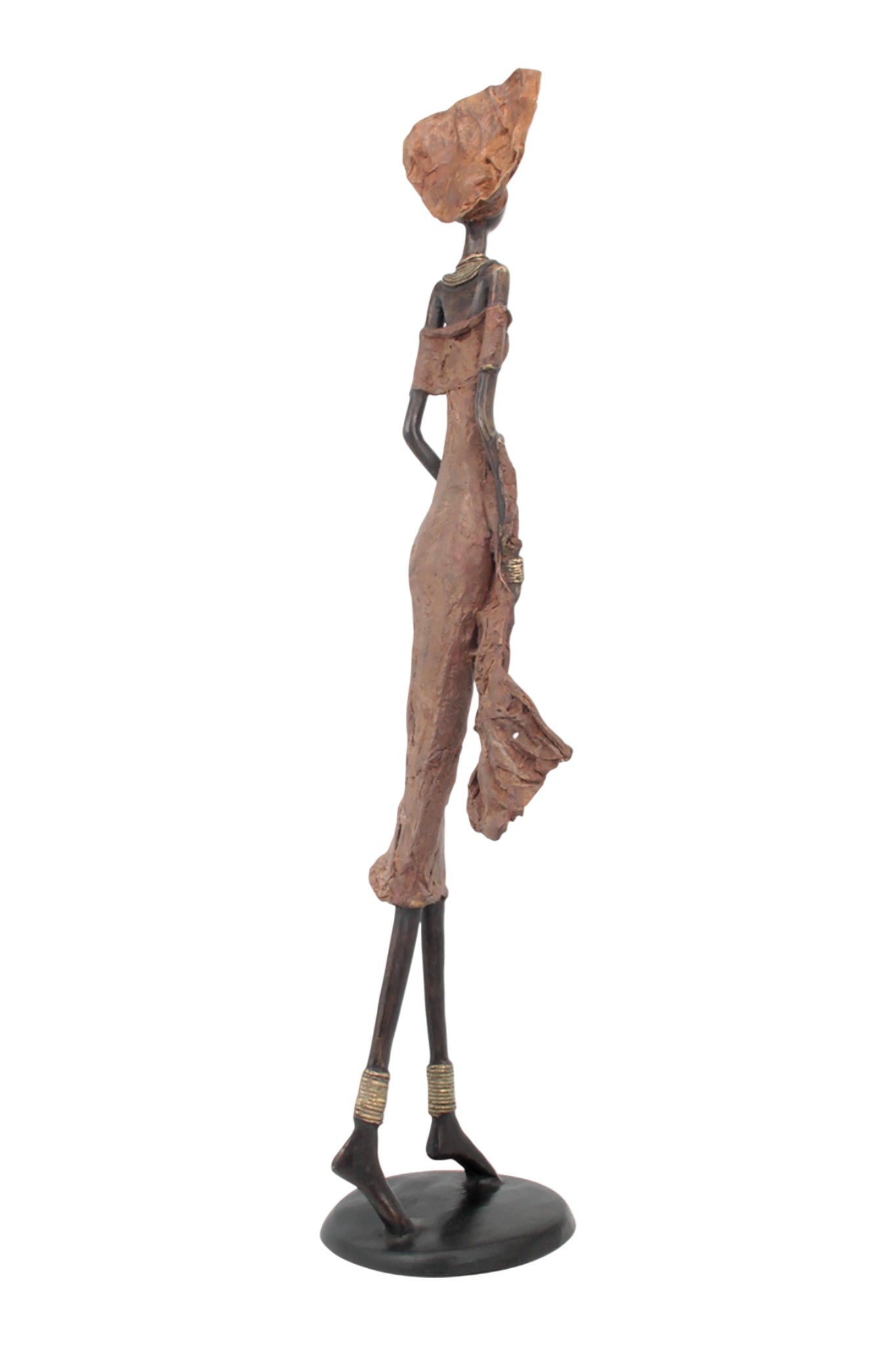 Bronze Issouf 80 cm marron n°2 