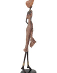 Bronze Issouf 80 cm marron n°2 