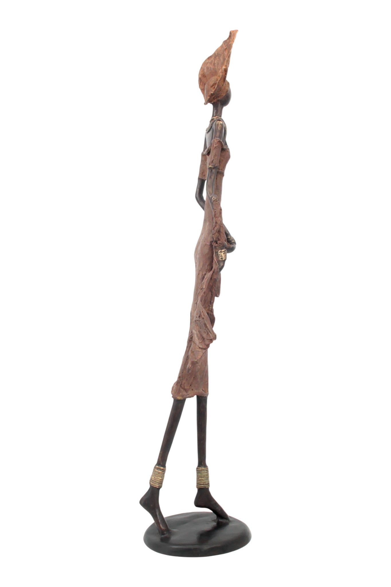 Bronze Issouf 80 cm marron n°2 