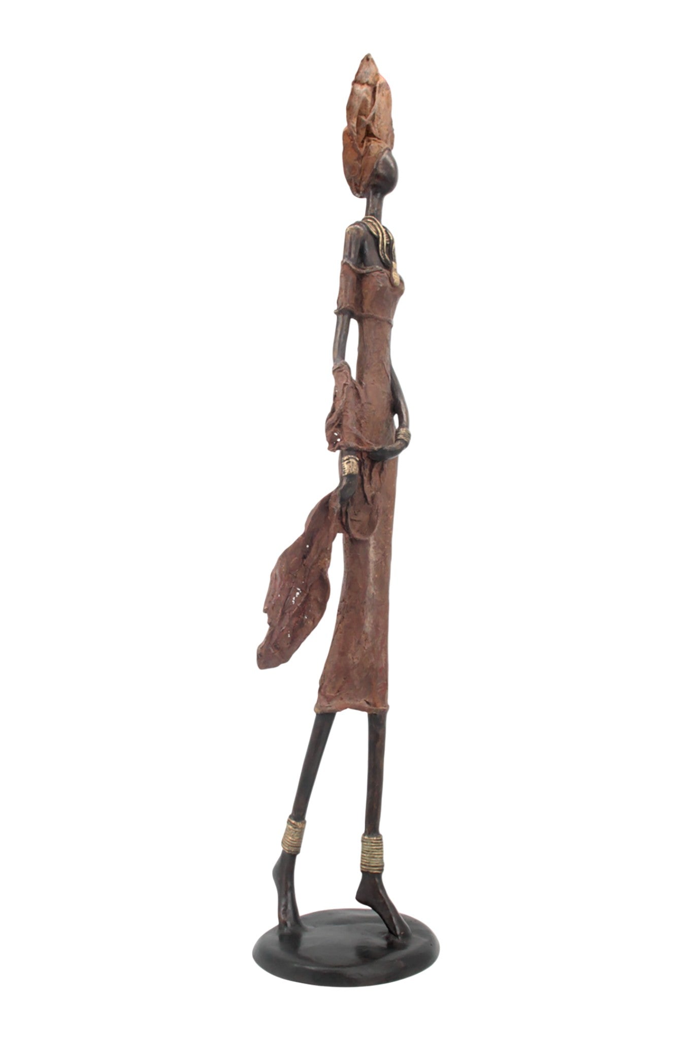 Bronze Issouf 80 cm marron n°2 