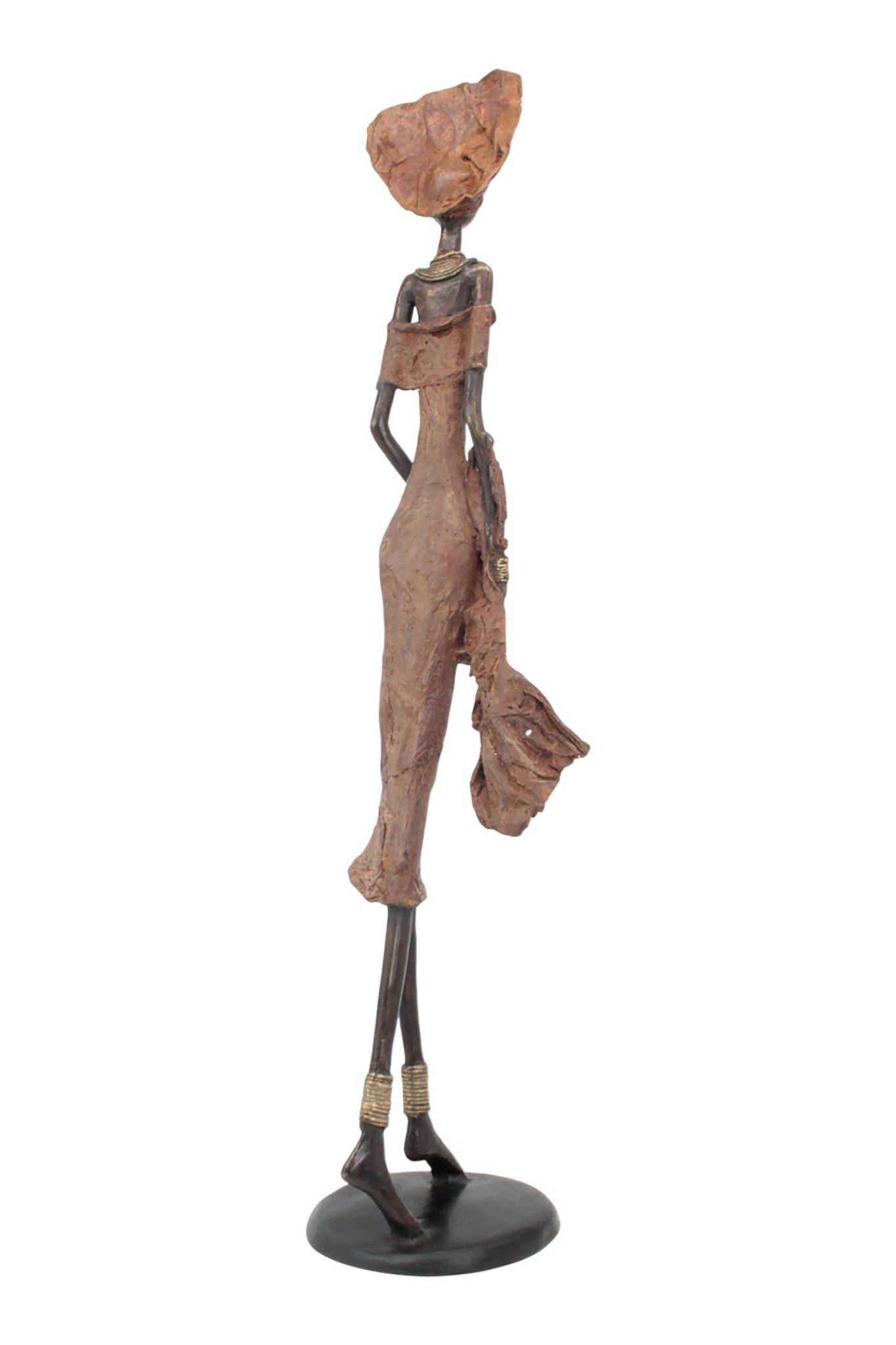 Bronze Issouf 80 cm marron n°2 