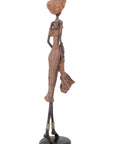 Bronze Issouf 80 cm marron n°2 