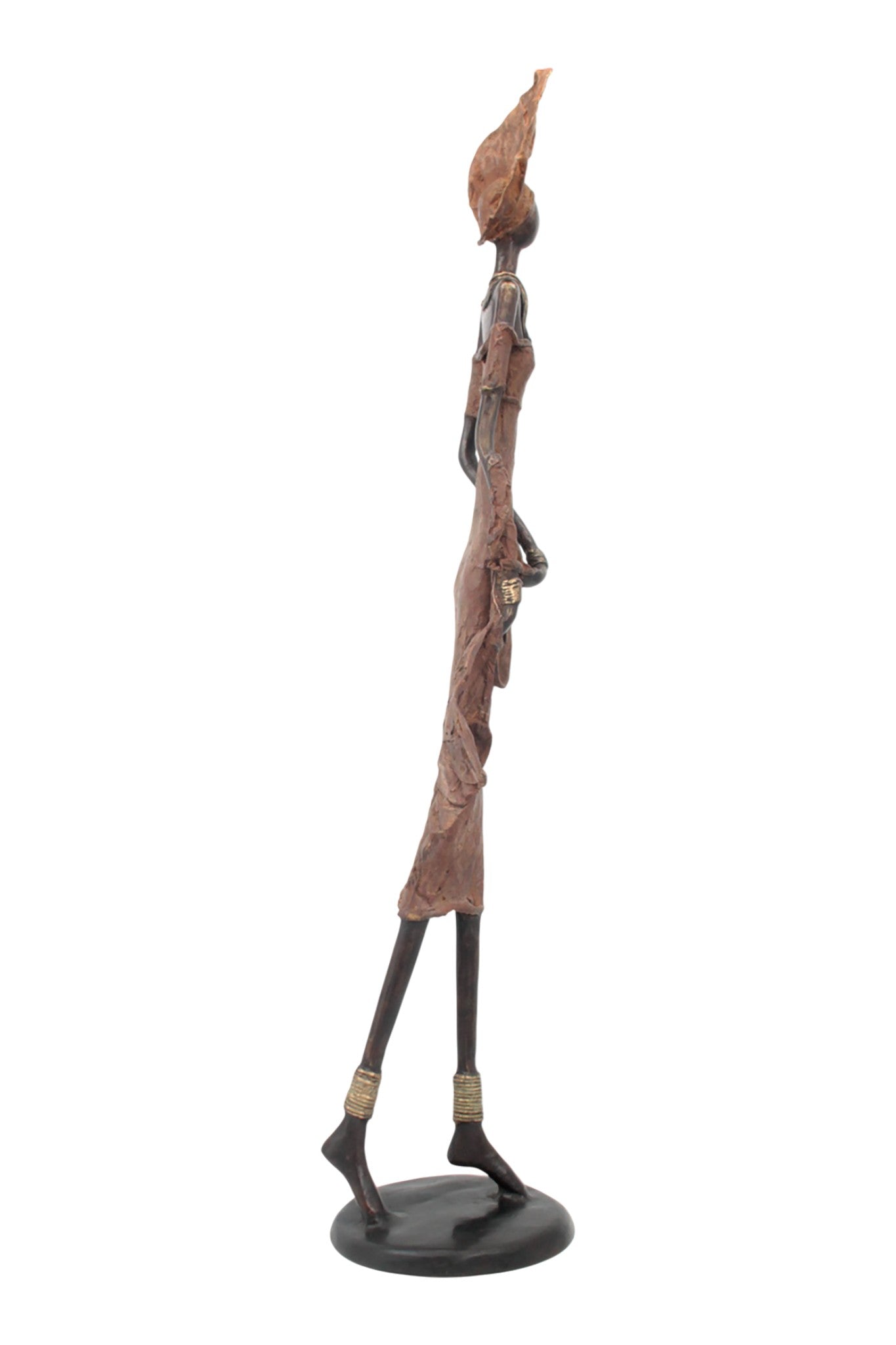 Bronze Issouf 80 cm marron n°2 