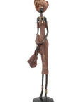 Bronze Issouf 80 cm marron n°2 