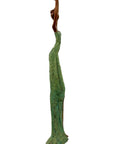 Bronze Issouf 55 cm vert n°2 