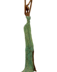 Bronze Issouf 55 cm vert n°2 