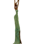 Bronze Issouf 55 cm vert n°2 