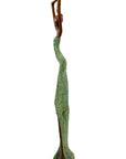 Bronze Issouf 55 cm vert n°2 