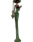 Bronze Issouf 55 cm vert n°5 