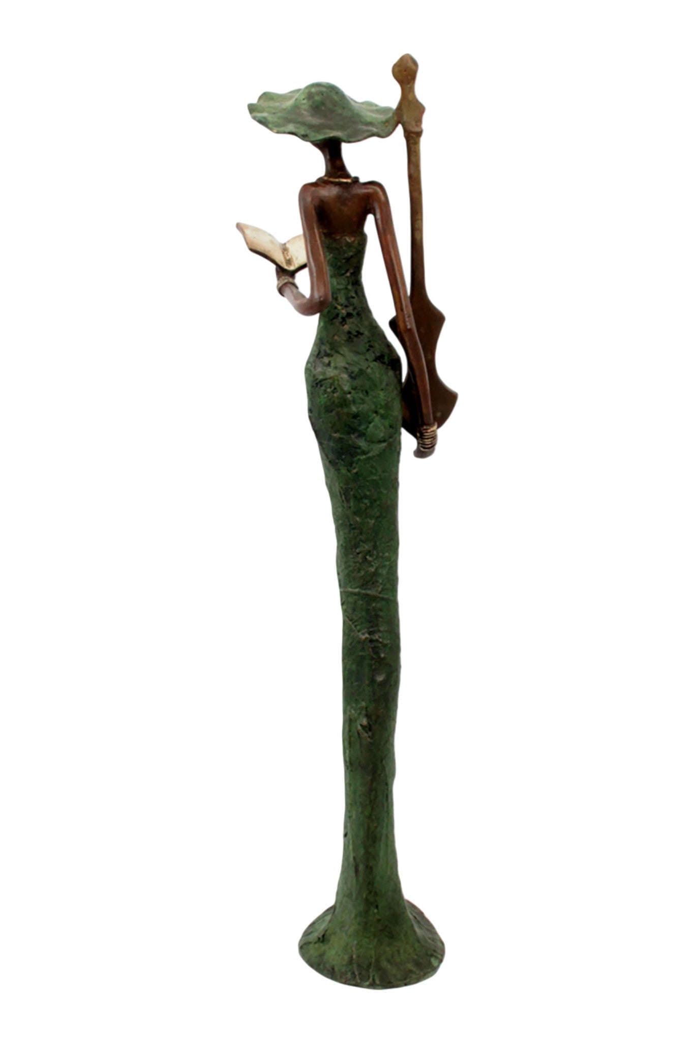 Bronze Issouf 55 cm vert n°5 