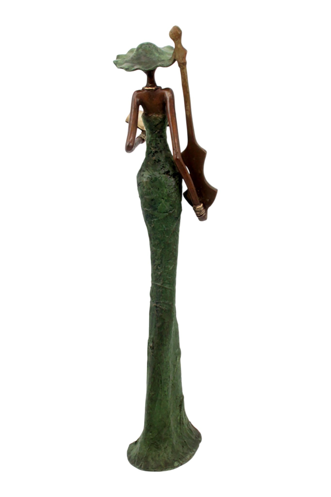 Bronze Issouf 55 cm vert n°5 