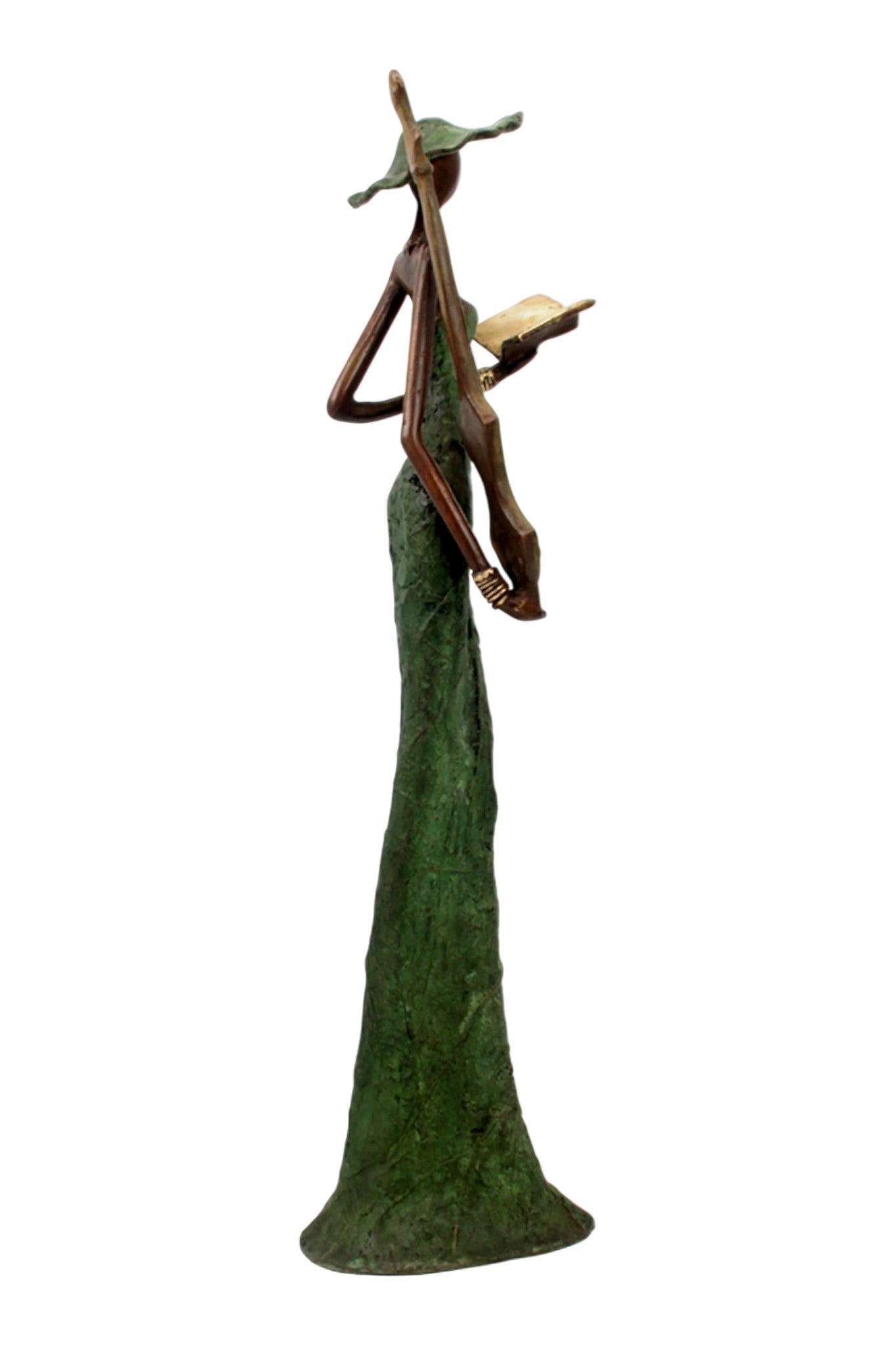 Bronze Issouf 55 cm vert n°5 