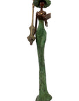 Bronze Issouf 55 cm vert n°5 