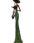 Bronze Issouf 55 cm vert n°5 