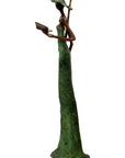Bronze Issouf 55 cm vert n°5 