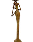 Bronze Issouf 55 cm vert n°6 