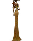 Bronze Issouf 55 cm vert n°6 