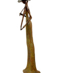 Bronze Issouf 55 cm vert n°6 