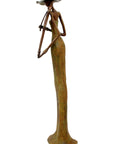 Bronze Issouf 55 cm vert n°6 