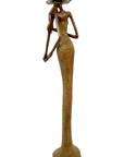 Bronze Issouf 55 cm vert n°6 