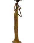 Bronze Issouf 55 cm vert n°6 