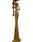 Bronze Issouf 55 cm vert n°6 