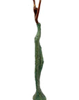 Bronze Issouf 55 cm vert n°7 