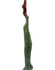 Bronze Issouf 55 cm vert n°7 