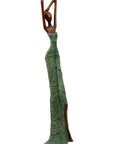 Bronze Issouf 55 cm vert n°7 