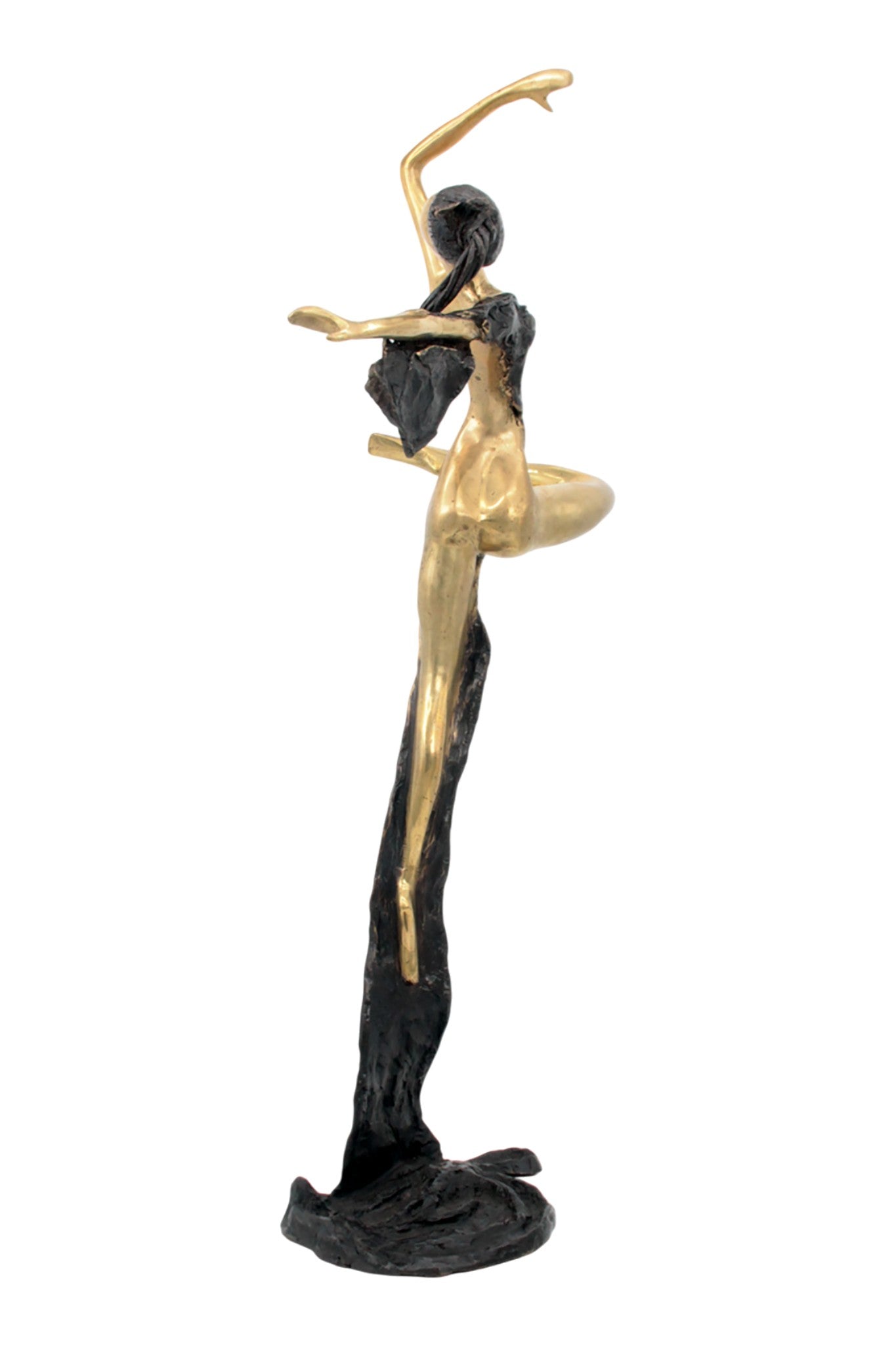 Bronze Issouf danseuse 70 cm noir n°1 