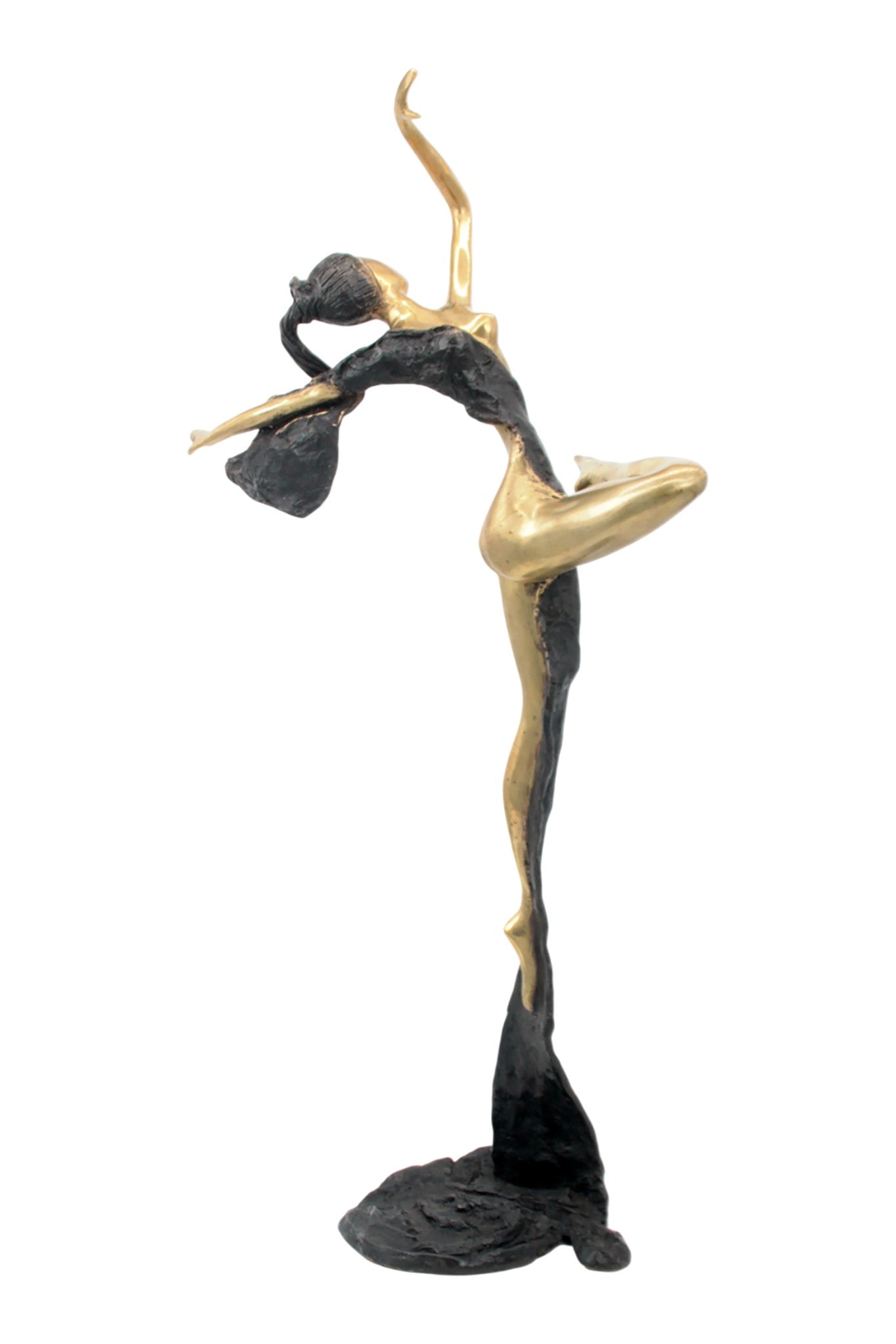 Bronze Issouf danseuse 70 cm noir n°1 