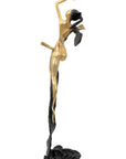 Bronze Issouf danseuse 70 cm noir n°1 